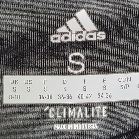 Adidas Climalite Logo Adidas Pull-On Workout Full-Length Tight Leggings. Size S - Picture 5 of 6